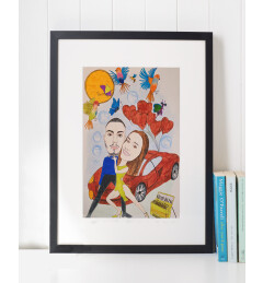 Карикатура 2 лица