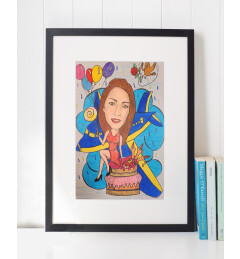 Карикатура рожде ден